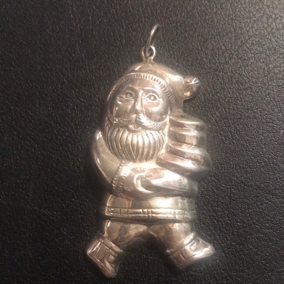 STERLING SILVER SANTA 12.2g - Picture 1 of 4